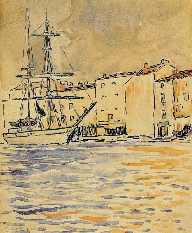 Paul Signac The Brig